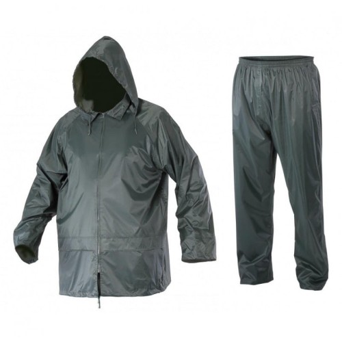LAHTI PRO Komplet przeciwdeszczowy zielony rozmiar XXXL /L4140206/