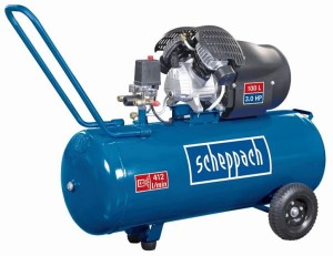 SCHEPPACH HC100DC  Kompresor olejowy dwucylindrowy 100l 5906120901