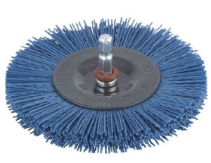 WOLFCRAFT Szczotka nylon tarczowa śr. 100 niebieska=dokładna 2727000