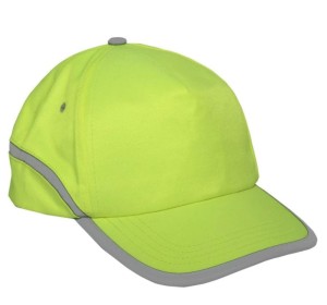 LAHTI PRO Czapki z daszkiem żółta, 12szt /L1010200/