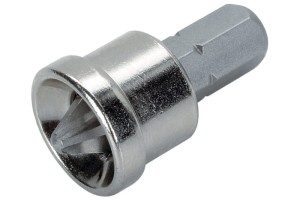 WOLFCRAFT Kpl 2 końcówek Solid Pozidriv nr 2 z ogranicznikiem głębokości wkręcania 1344000