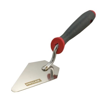 PROLINE Kielnia sztukatorska nierdzewna 160mm, rączka dwuskładnikowa 61579