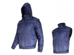 LAHTI PRO Kurtka bomber zimowa 2w1 bezrękawnik z kapturem r. XL /L4092704/