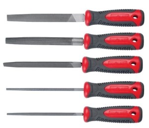 PROLINE Zestaw pilników ślusarskich 200mm, 5el. 32265