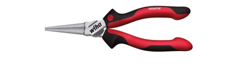 WIHA Szczypce okrągłe o wydłużonych szczękach Industrial 160mm 32332