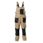 LAHTI PRO Spodnie ogrodniczki robocze, 100% Bawełna, rozmiar 2L /L4060154/