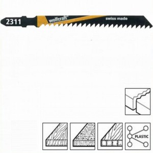 WOLFCRAFT Komplet 2szt. brzeszczotów do wyrzynarek 2311000