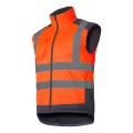 LAHTI PRO Kamizelka ostrzegawcza robocza ocieplana dwustronna roz. XL /L4131404/