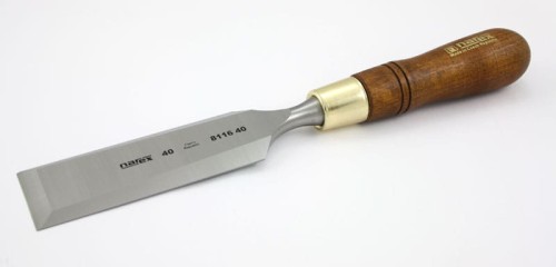 NAREX Dłuto ciesielskie proste z fazowaniem bocznym PREMIUM serii WOOD LINE PLUS 40 mm x 155 mm 811640