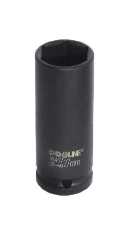 PROLINE Nasadka udarowa długa CrMo 1/2 cala 17mm, L:78mm 18447