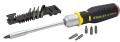 STANLEY Zestaw bitów z wkrętakiem Multi-Bit z grzechotką 62-690