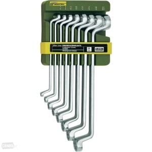 PROXXON Zestaw kluczy oczkowych giętych 8 części23810