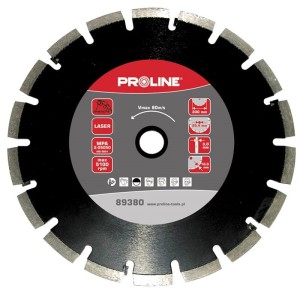 PROLINE Tarcza diamentowa segment BETON Laser 350x3.0x25,4mm 89375
