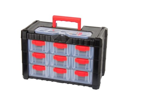 PROLINE Organizer z rączka 13 przegród 260X200X400mm  35741