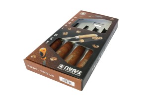 NAREX Zestaw dłut żłobaków PREMIUM serii WOOD LINE PLUS - 4szt 863700