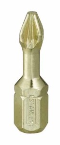 STANLEY Końcówka 1/4" PZ2 TORSION HARD x 25mm - 6 szt 13-635