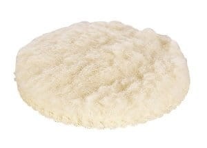 WOLFCRAFT Tarcza polerska z wełny jagnięcej; mocowanie na rzep; śr. 125mm 5877000