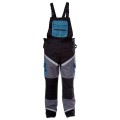 LAHTI PRO Ogrodniczki ochronne z pasami odblaskowymi rozmiar XXXL /L4060206/
