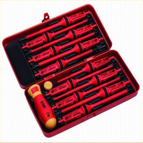 FELO Komplet wkrętaków izolowany  E-Smart 06391306