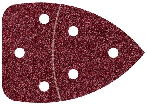 WOLFCRAFT Kpl. 6 arkuszy szlifierskich Gr.80 3137000