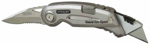 STANLEY Nożyk QuickSlide Sport Utility 120mm  10-813